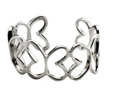 Brazalete Mujer Plata 925 Esenciales Mariposa Exclusivo