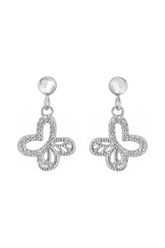 Aretes Lucina Monarca Con Circonias