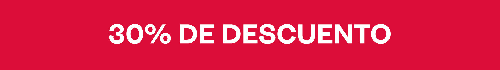 30% de Descuento