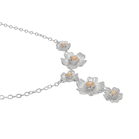 Collar Lariat Florecer