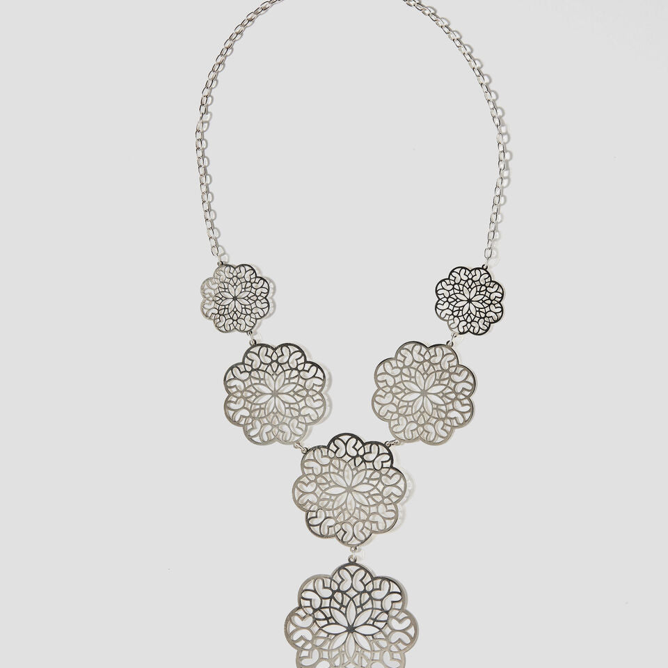 Collar Plata 925 Zen Geometría 6 Módulos - Tanya Moss
