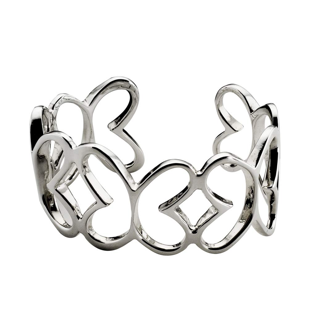 Brazalete Mujer Plata 925 Esenciales Mariposa Exclusivo