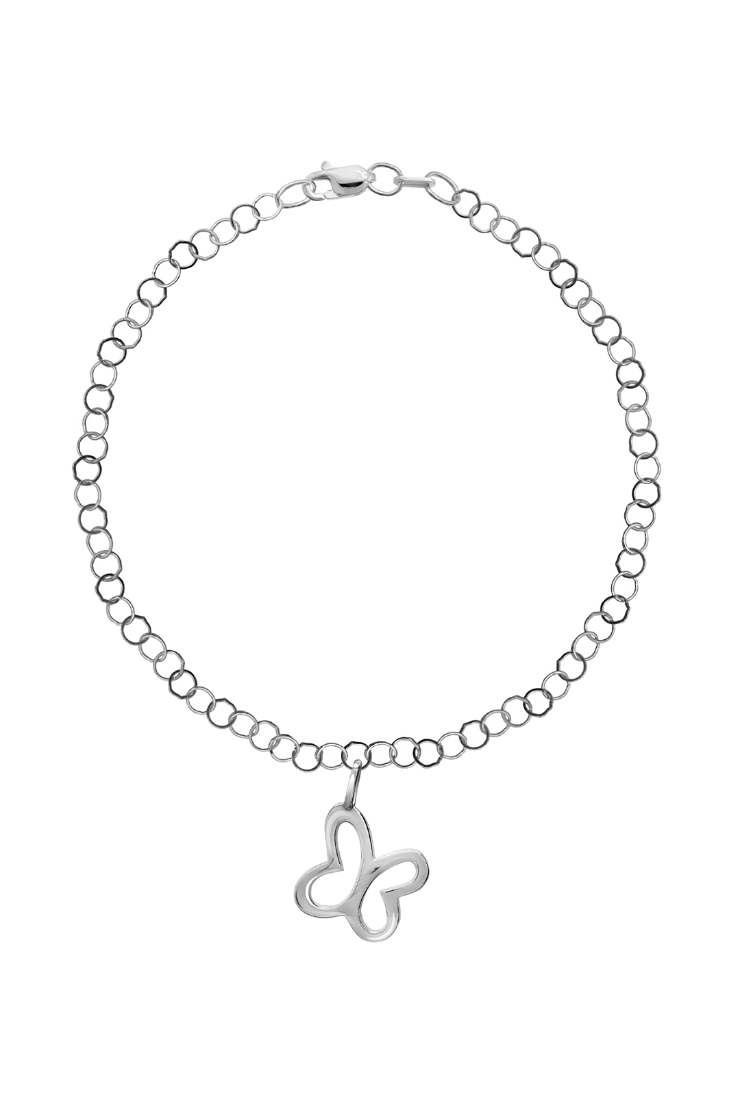 Pulsera Mujer Plata 925 Esenciales Mariposa