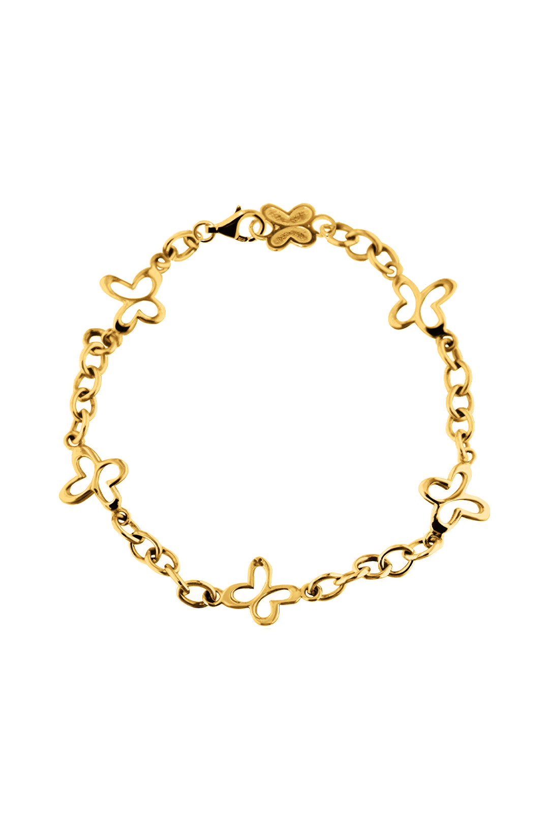 Pulsera 5 Mariposas Dorada - Tanya Moss