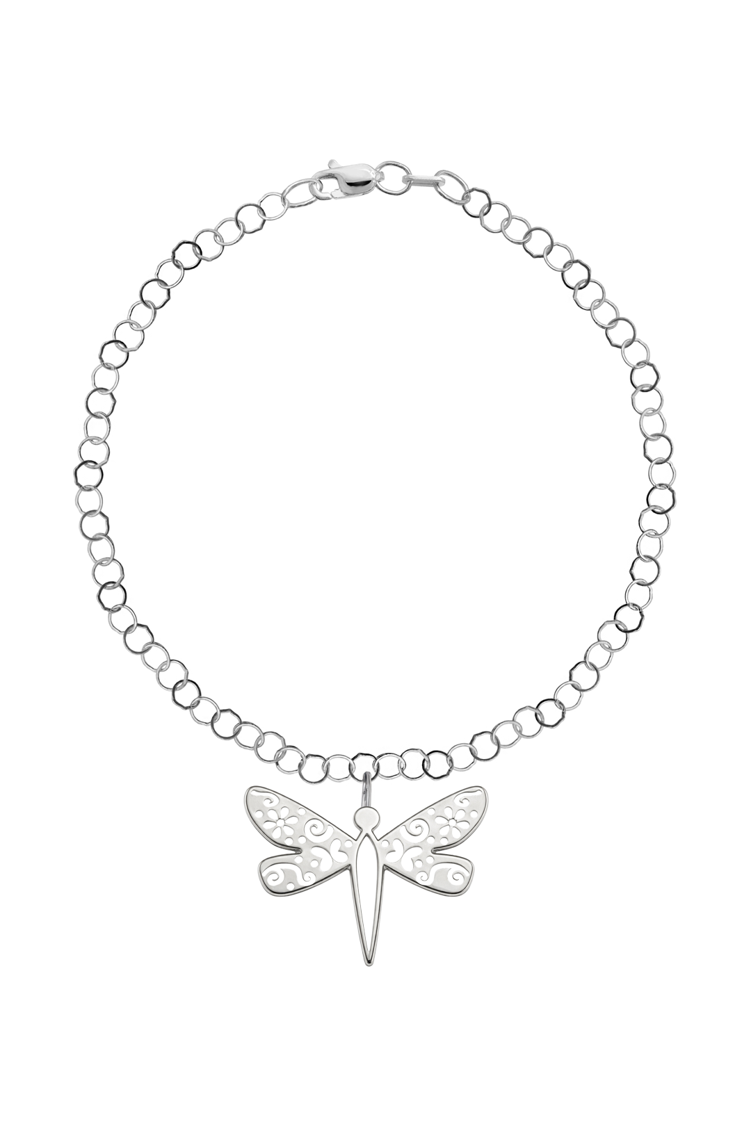 Pulsera Libelula Plata