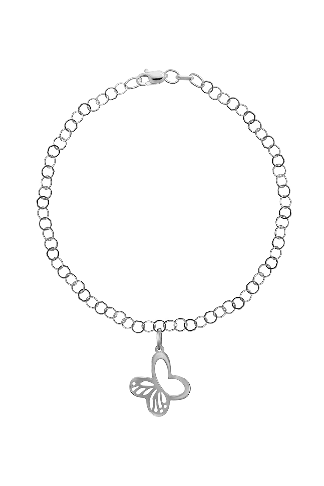 Pulsera Mujer Plata 925 Monarca Mariposa - Tanya Moss