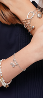 Pulsera Mujer Plata 925 Monarca Mariposa - Tanya Moss