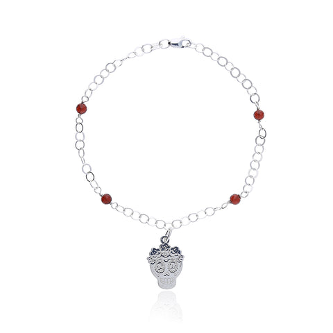 Pulsera Catrina con Granate - Tanya Moss