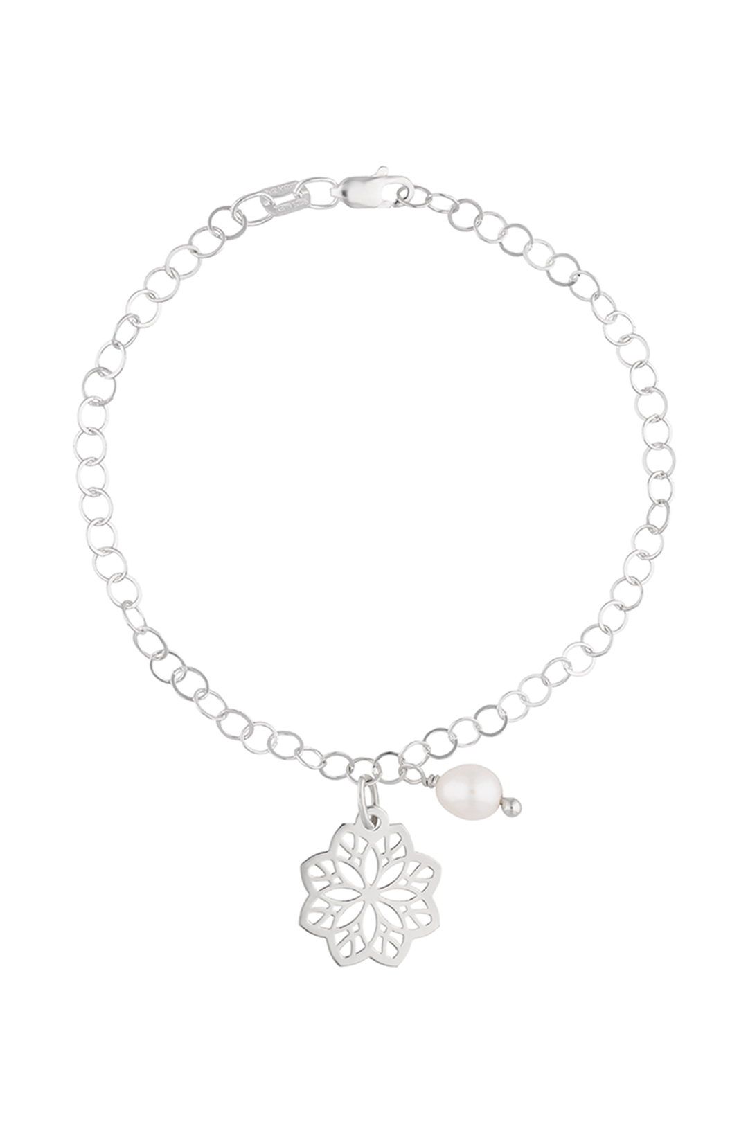 Pulsera Mujer Plata 925 Geometría Sagrada