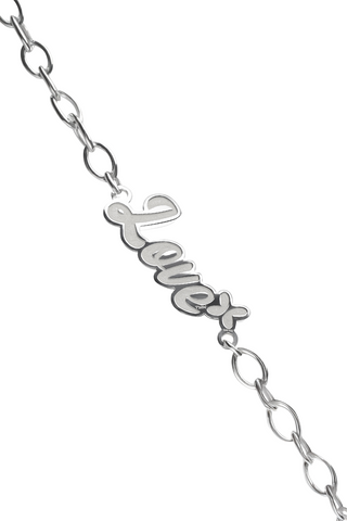 Pulsera Love Calligraphy