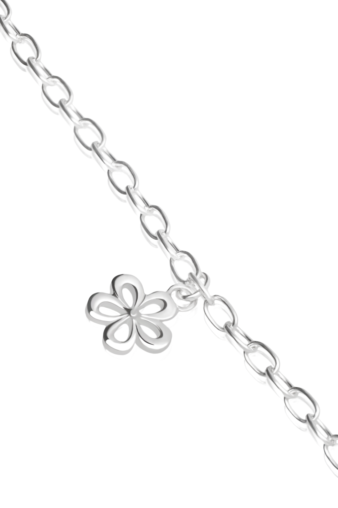 Pulsera Mujer Plata 925 Alegria Flor - Tanya Moss