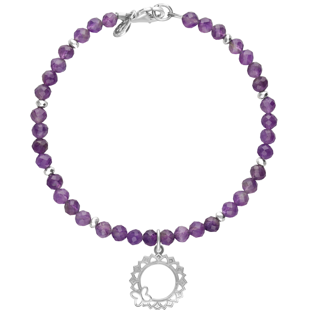 Pulsera Mujer Plata 925 Chakras Corona - Tanya Moss