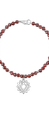 Pulsera Chakra Corazon Granate - Tanya Moss
