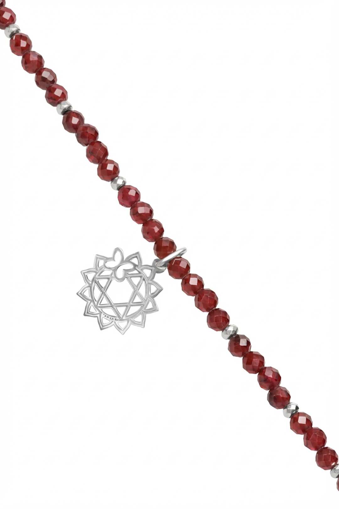Pulsera Chakra Corazon Granate - Tanya Moss