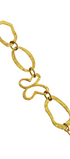 Pulsera Mujer Plata 925 Liberty Eslabones Mariposa Dorado - Tanya Moss