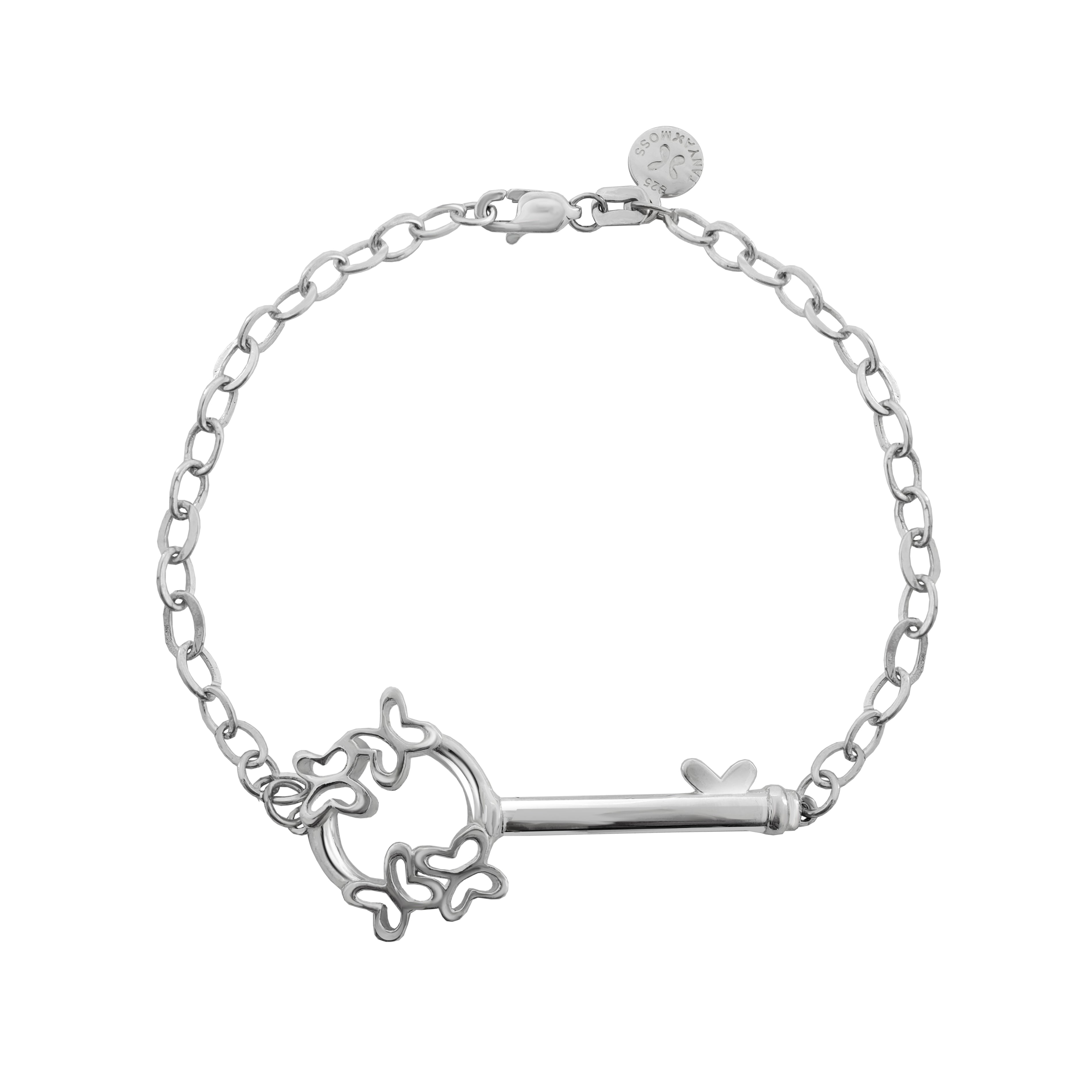 Pulsera Mujer Plata 925 Única Mariposas - Tanya Moss