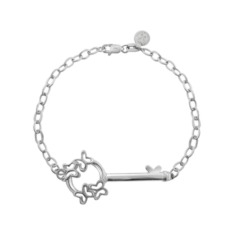 Pulsera Mujer Plata 925 Única Mariposas