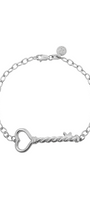 Pulsera Mujer Plata 925 Única Corazon - Tanya Moss