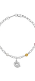 Pulsera Mujer Plata 925 Ecos Labios Circonia Multicolor - Tanya Moss