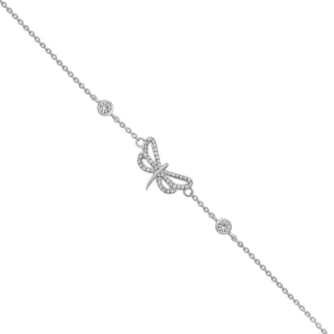 Pulsera Libelula Con Circonias