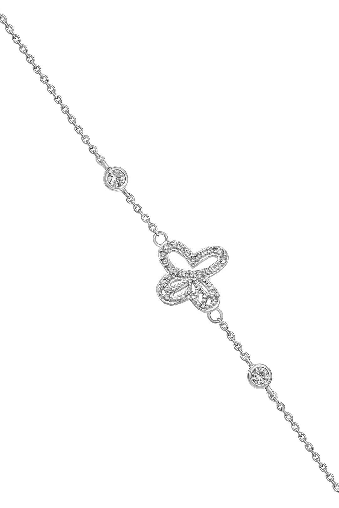 Pulsera Lucina Monarca Con Circonias - Tanya Moss