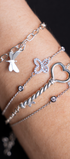 Pulsera Lucina Monarca Con Circonias - Tanya Moss