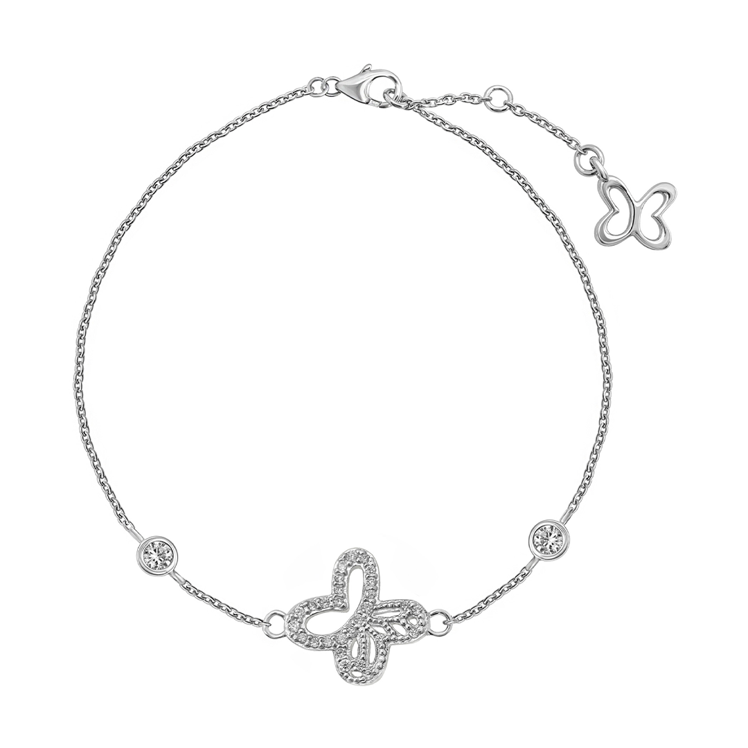 Pulsera Lucina Monarca Con Circonias - Tanya Moss