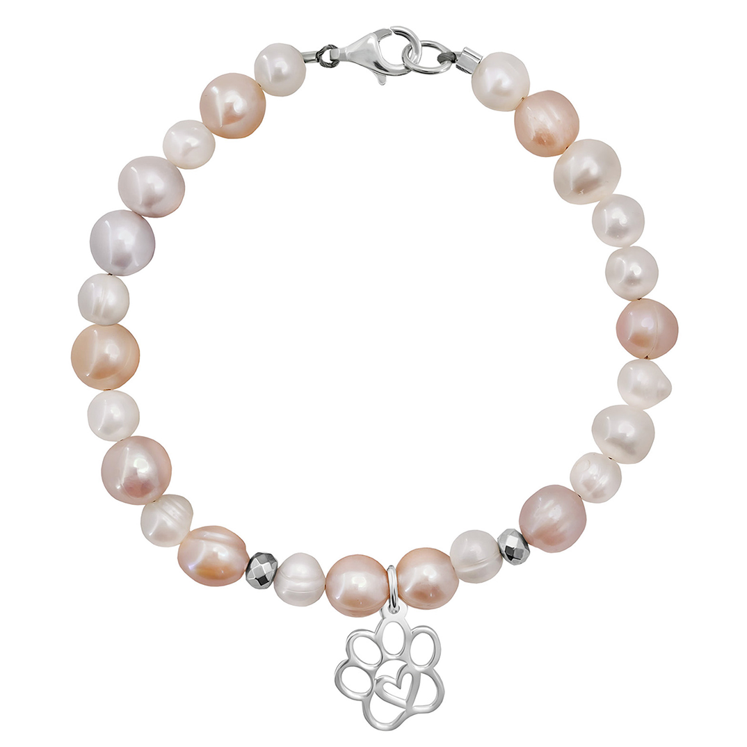Pulsera Huellitas Perla - Tanya Moss