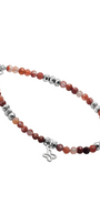 Pulsera Cornalina Con Mariposa Plata - Tanya Moss