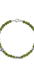 Pulsera Nefrita Con Mariposa Plata - Tanya Moss