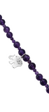 Pulsera Básica Amatistas Charm Elefante Ganesha - Tanya Moss