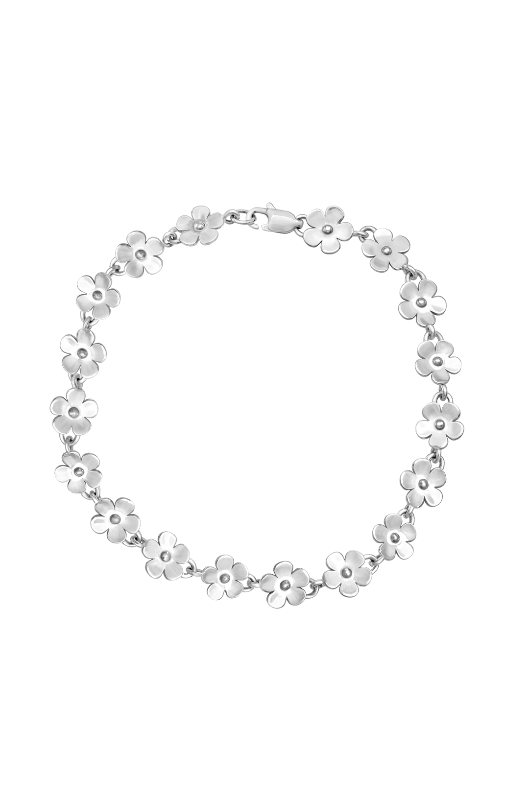 Pulsera Plata 925 Linda Flores - Tanya Moss