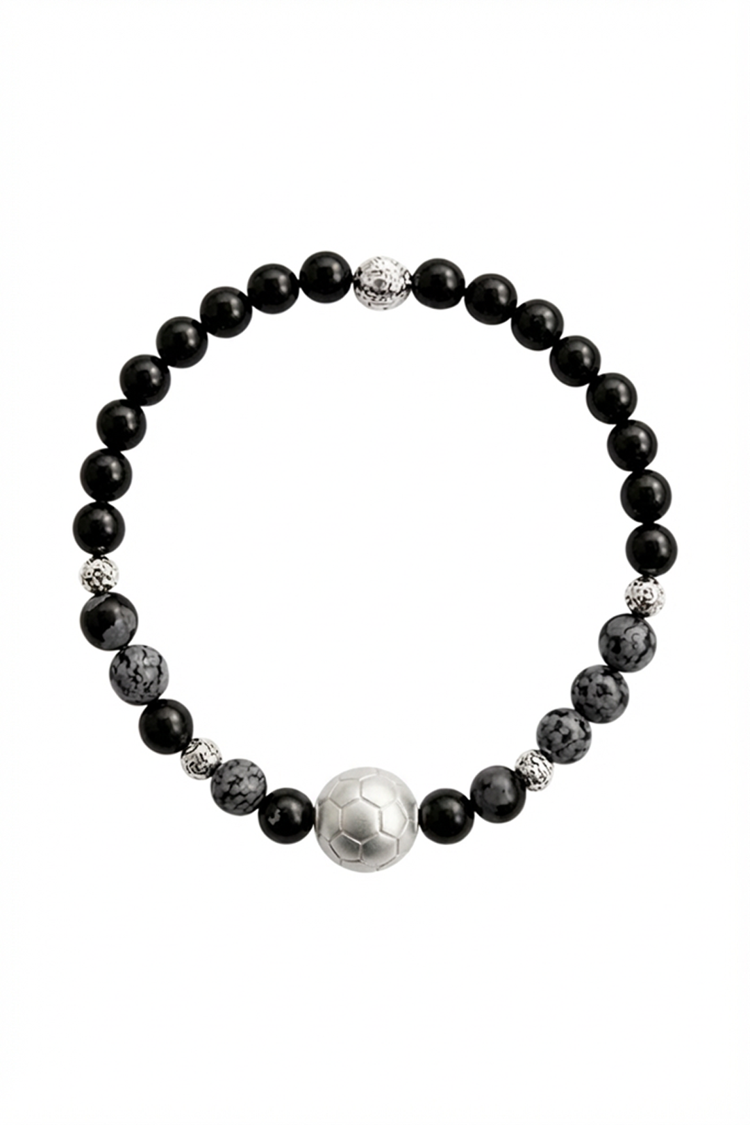 Pulsera Plata 925 Balón Mundial Moss