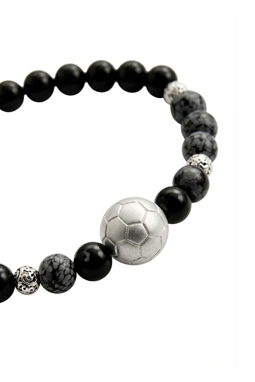 Pulsera Plata 925 Balón Mundial Moss
