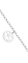 Pulsera Mujer Plata 925 Balón Mexicanizado Mundial - Tanya Moss