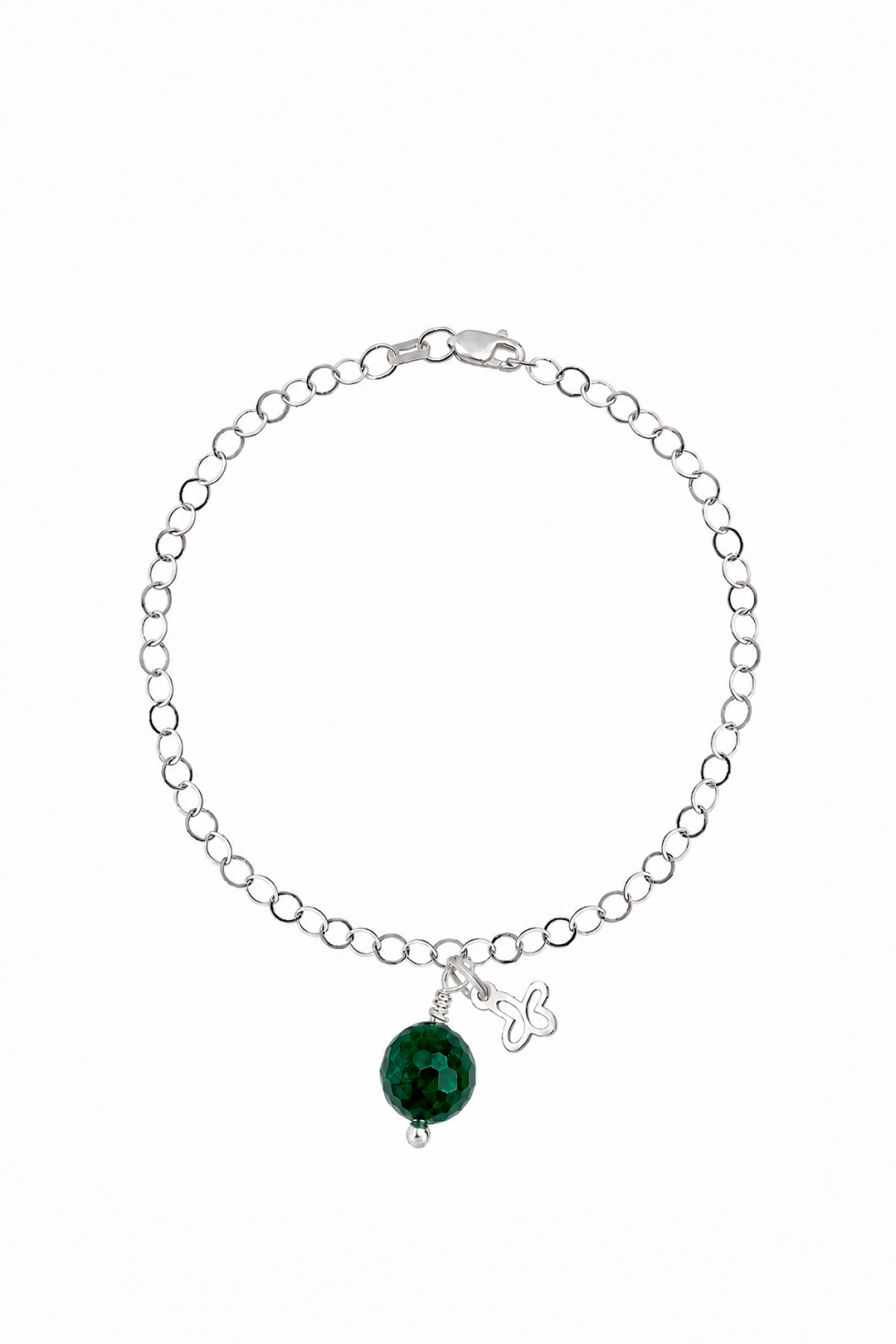 Pulsera Mariposa Mini Jade Africano
