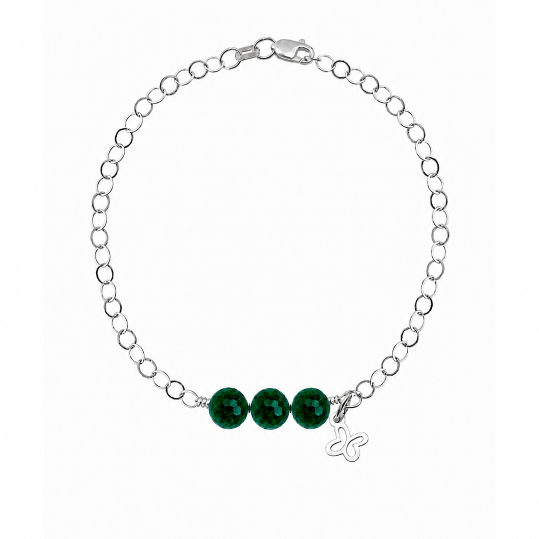 Pulsera Mariposa Mini 3 Jade Africa
