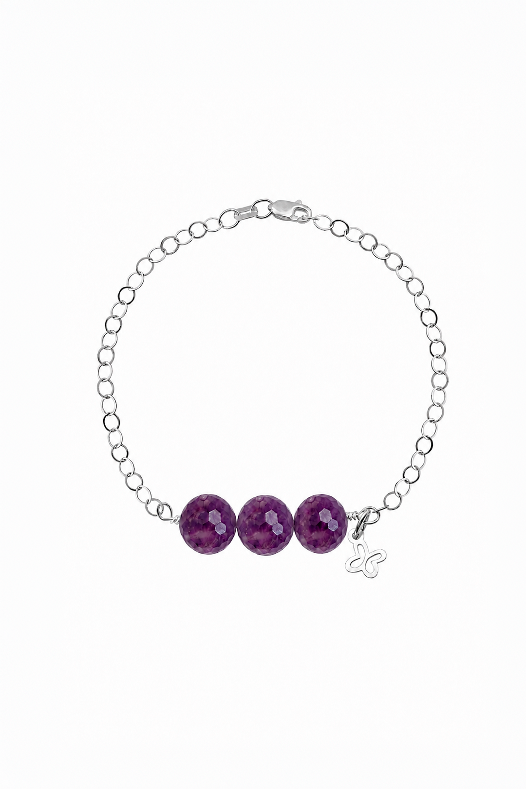 Pulsera Mariposa Mini 3 Lepidolita