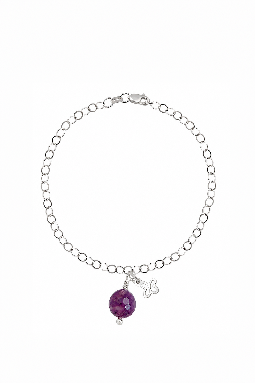 Pulsera Mariposa Mini Lepidolita