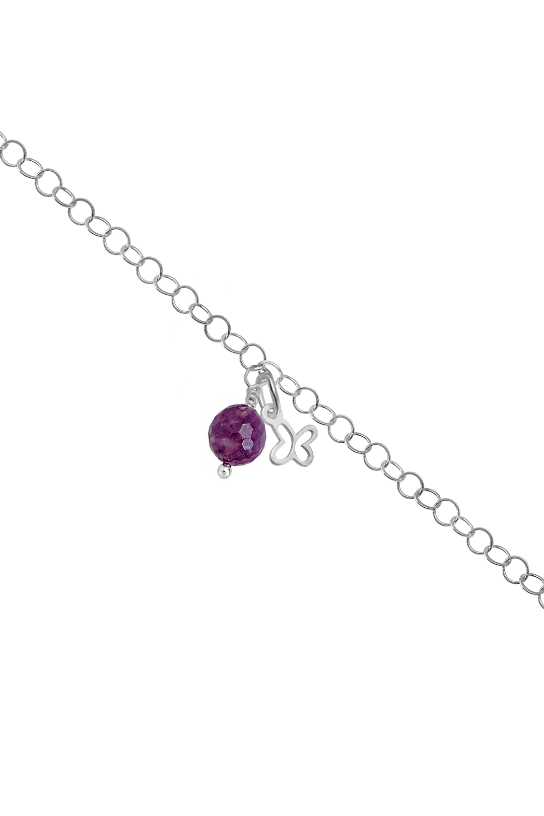 Pulsera Mariposa Mini Lepidolita