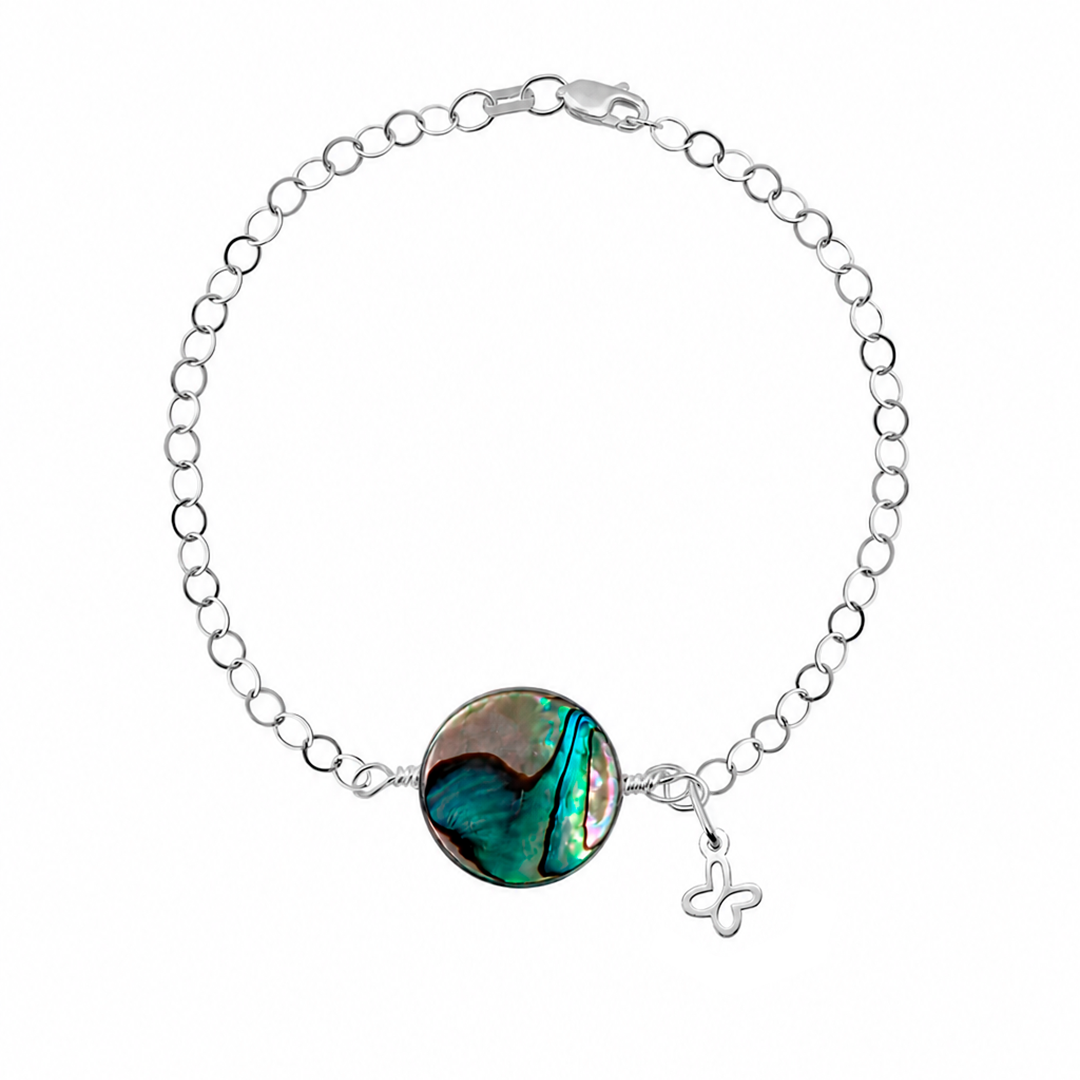 Pulsera Mariposa Mini Abulón