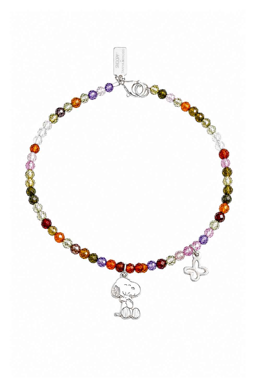 Pulsera Snoopy Y Circonia