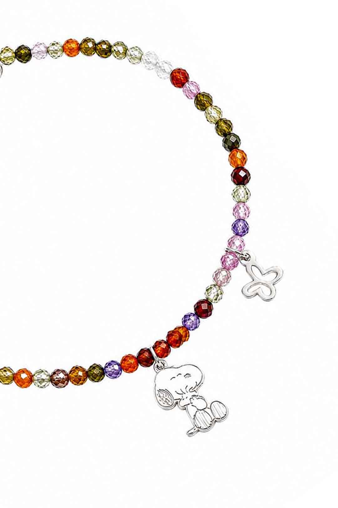 Pulsera Snoopy Y Circonia