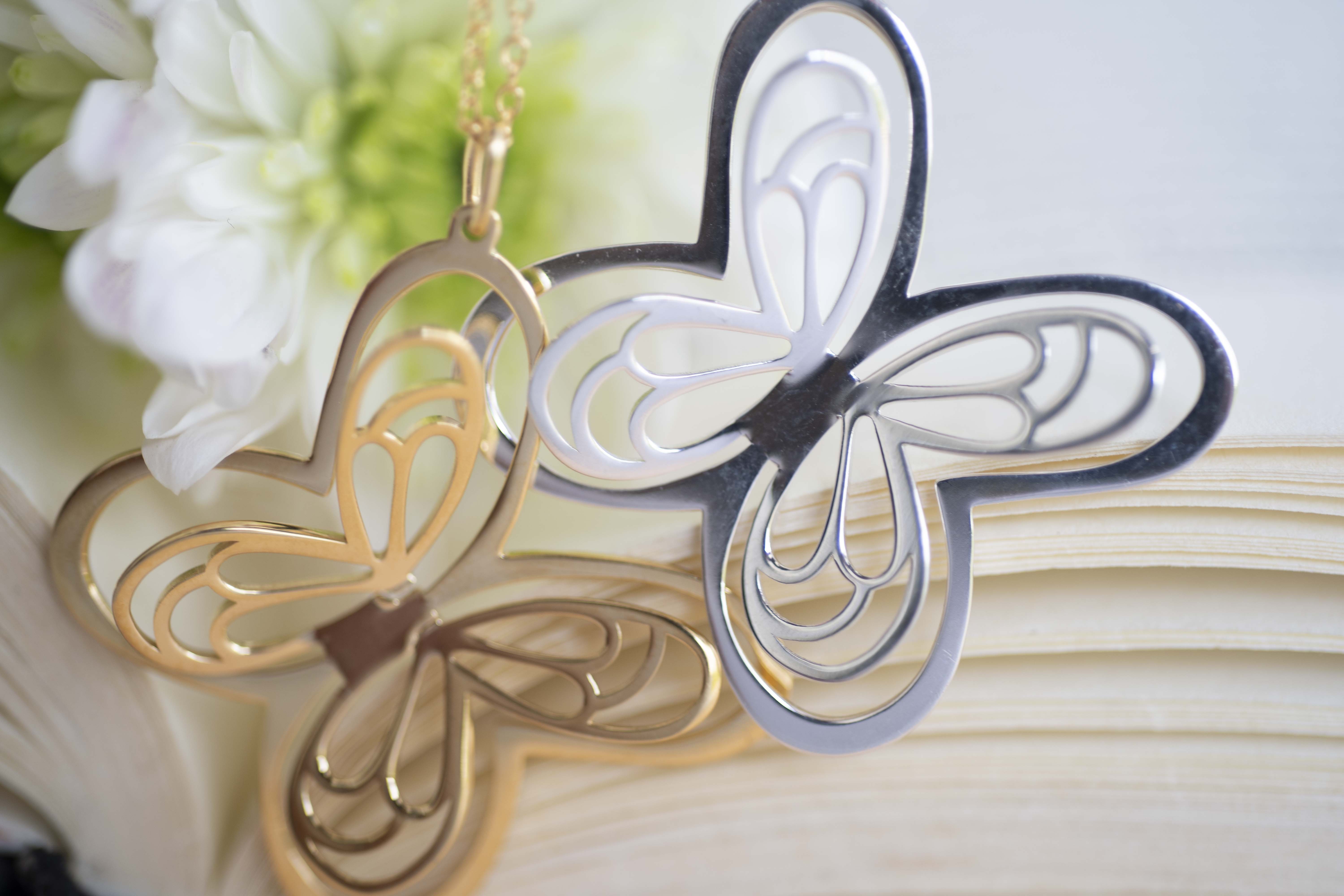 Dije Mujer Plata 925 Aurora Mariposa