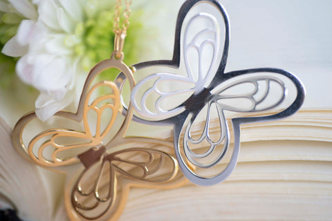 Dije Mujer Plata 925 Aurora Mariposa