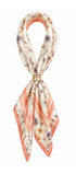 Mascada Flores Rosas con Anillo Mariposa - Tanya Moss