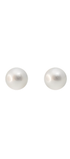 Broqueles de Perla Blanca - Tanya Moss