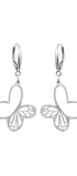 Aretes Plata 925 Monarca Mariposa - Tanya Moss