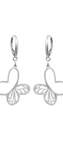 Aretes Plata 925 Monarca Mariposa - Tanya Moss