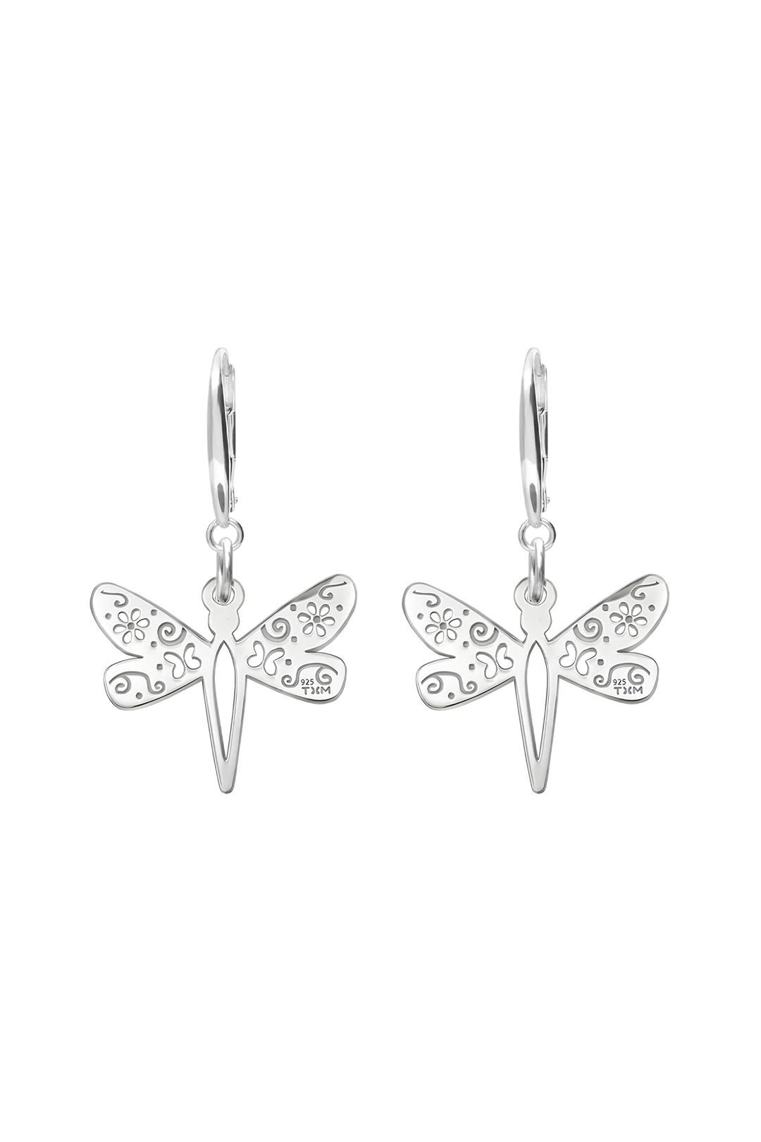 Aretes Plata 925 Mexicanizado Libelula